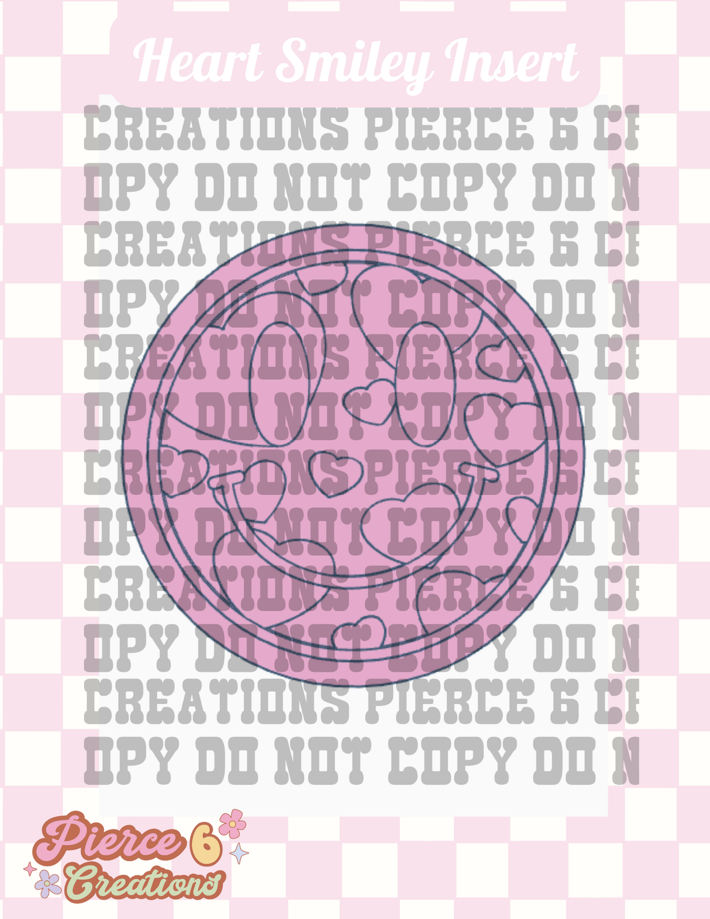 Heart Smiley Insert