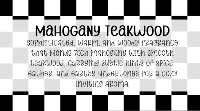 Mahogany Teakwood Scented Aroma Beads