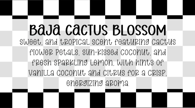 Baja Cactus Blossom Scented Aroma Beads