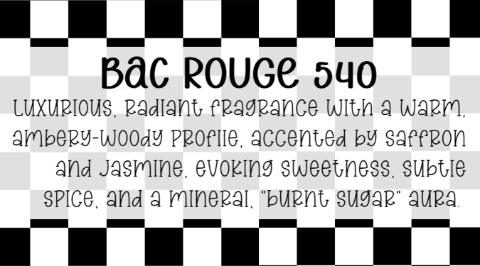Bac Rouge 540 Scented Aroma Beads