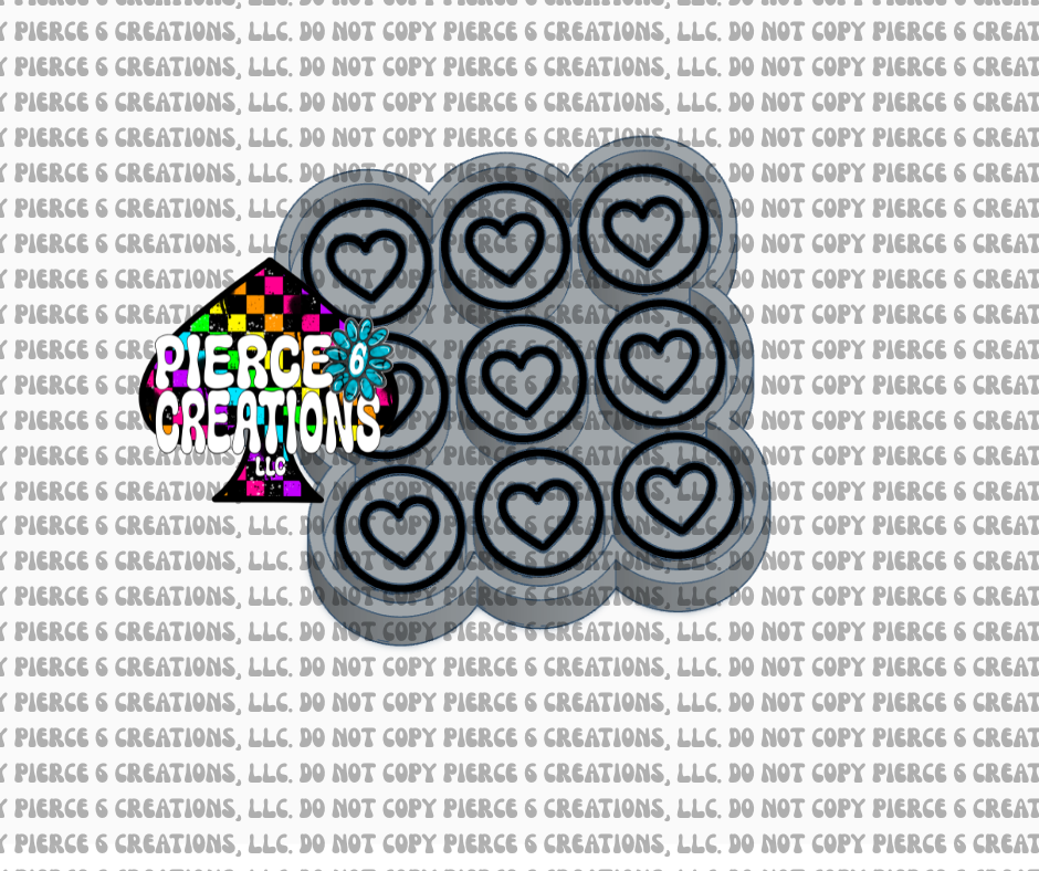 Heart Multi-Cavity Mold