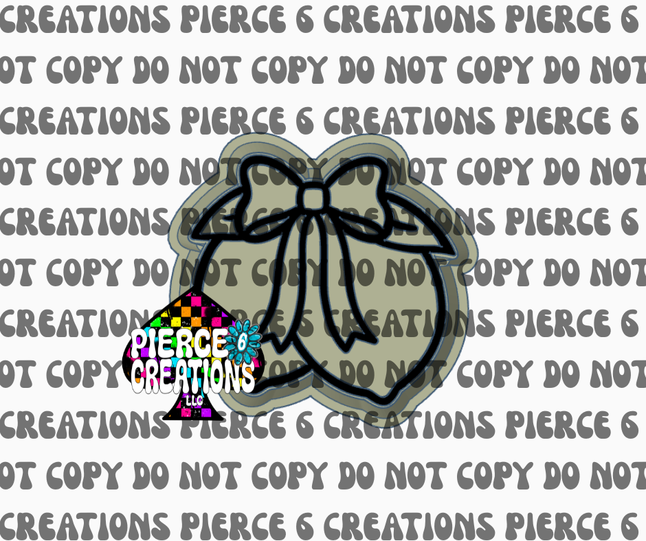 Lemons with Bow Mold