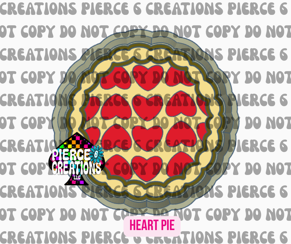 HEART PIE MOLD