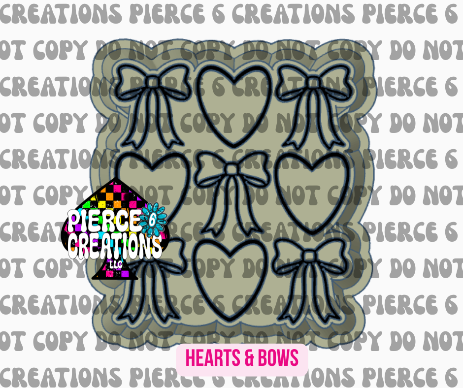 HEARTS & BOWS MOLD