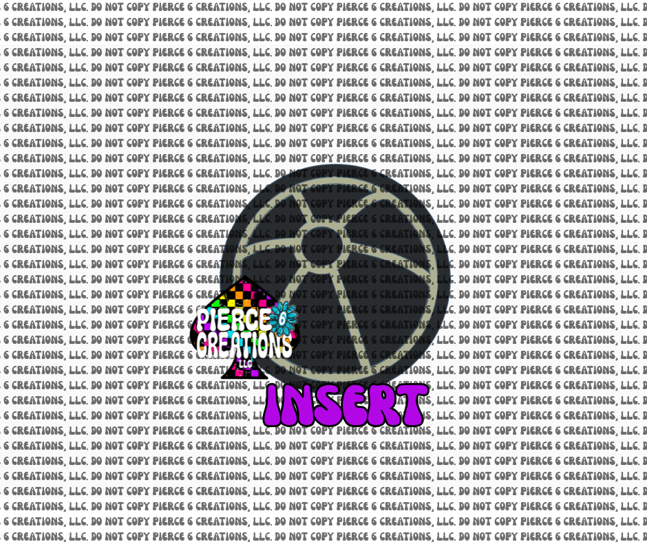 Beach Ball Circle Insert