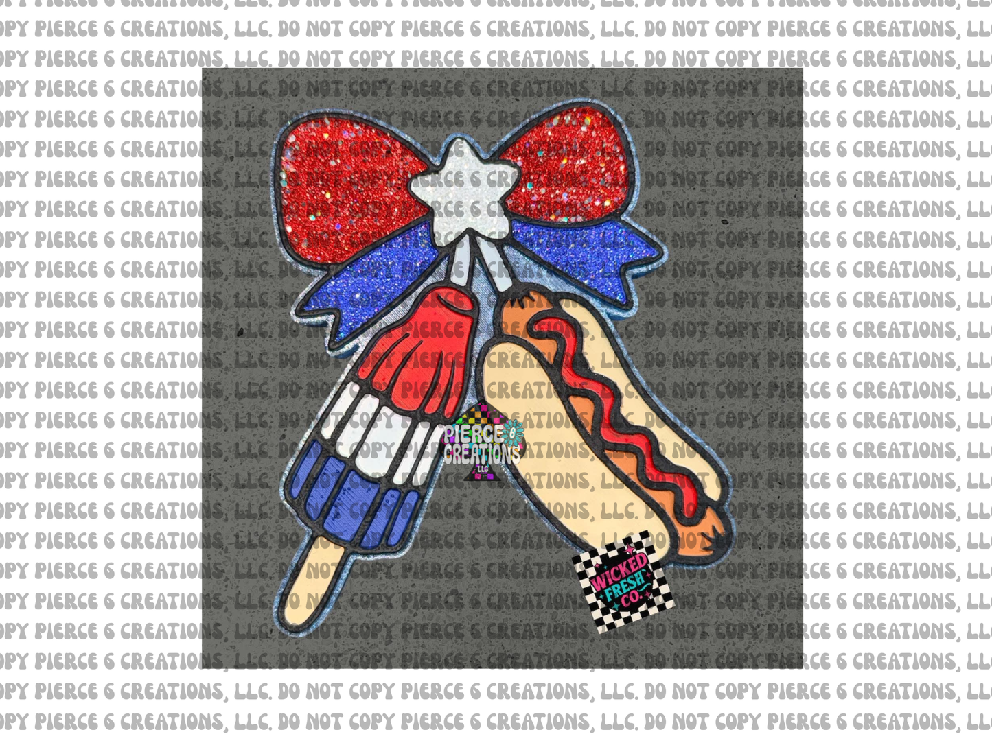 Bow Star-Spangled Snacks Mold