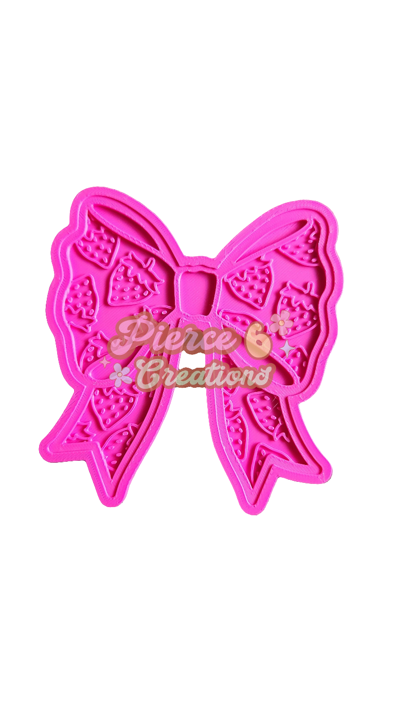 Strawberry Bow Insert