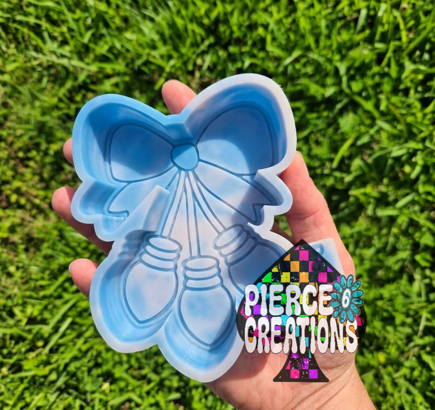 Christmas Light Bow Mold