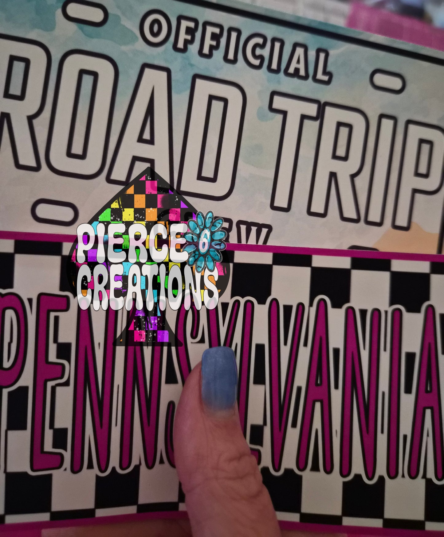 Street Sign/License Plate Cardstock
