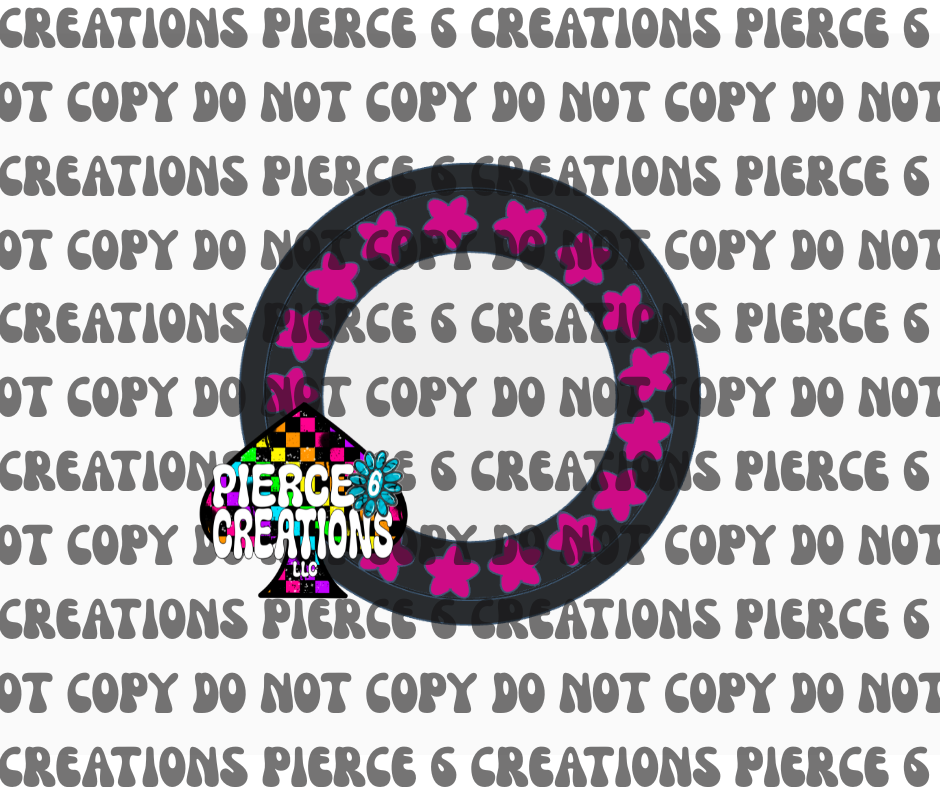 Star Border Circle Insert