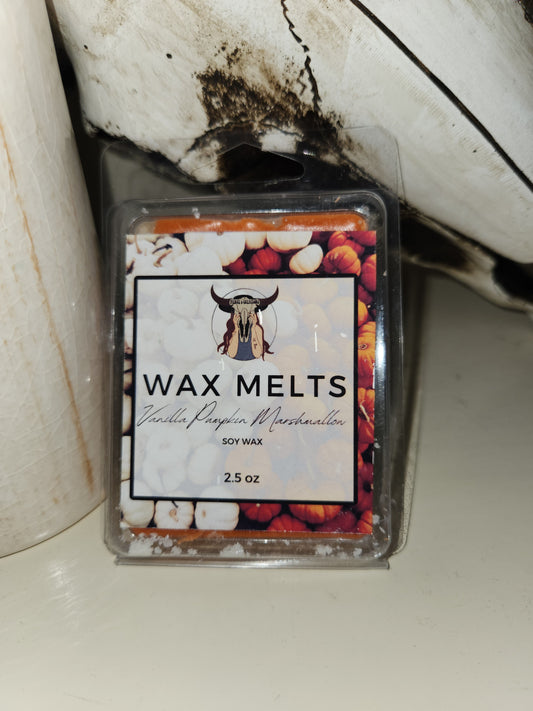 VANILLA PUMPKIN MARSHMALLOW WAX MELTS