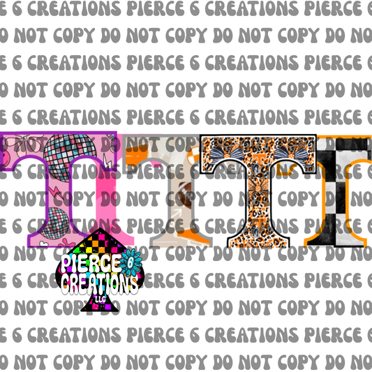 Letter T Cardstock