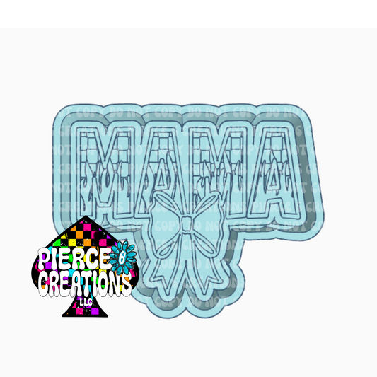 CHECKERED FLAME MAMA BOW INSERT