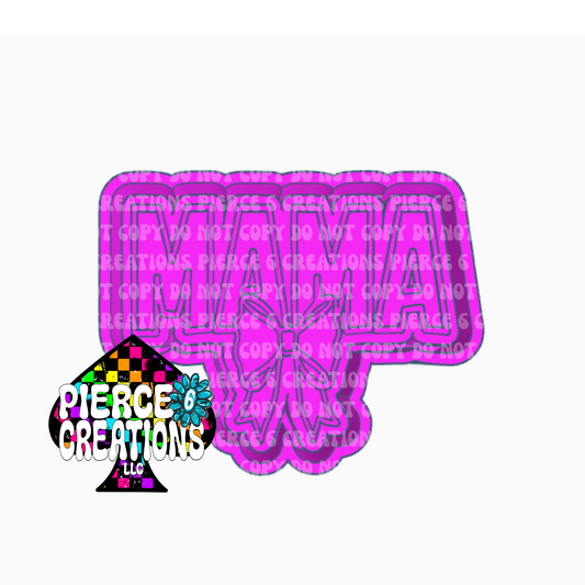 MAMA WITH BOW MOLD