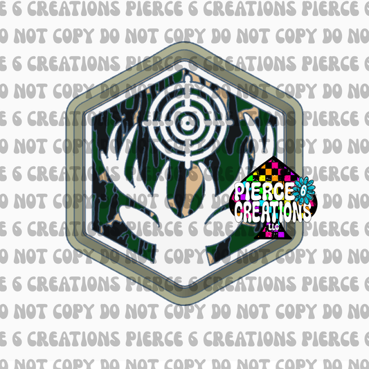 CAMO DEER TARGET MOLD