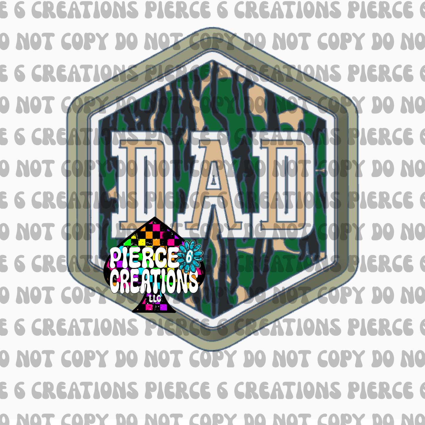 CAMO DAD MOLD
