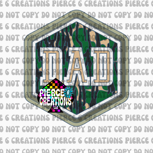CAMO DAD MOLD