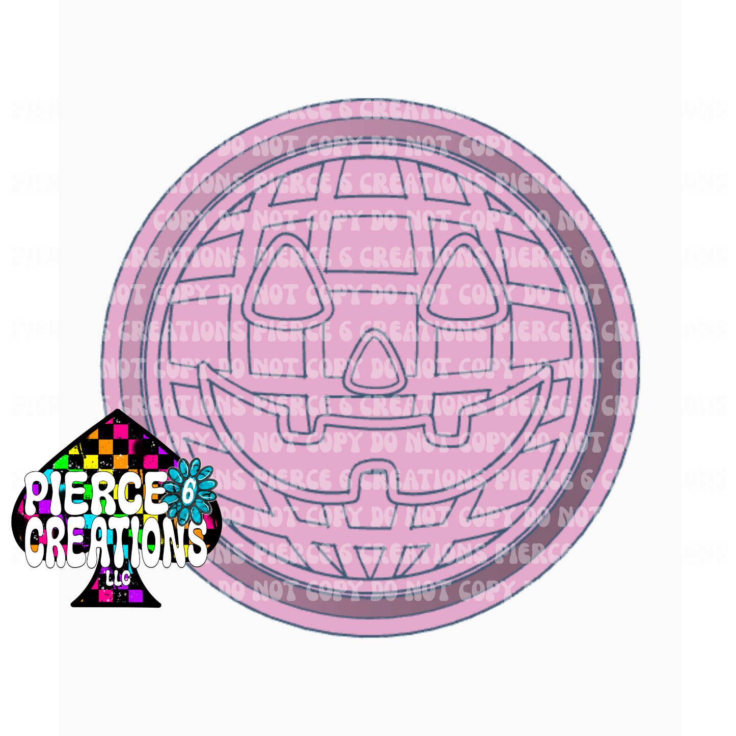 Disco Jack-o-lantern Circle Mold