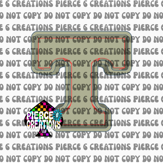 Letter T Mold