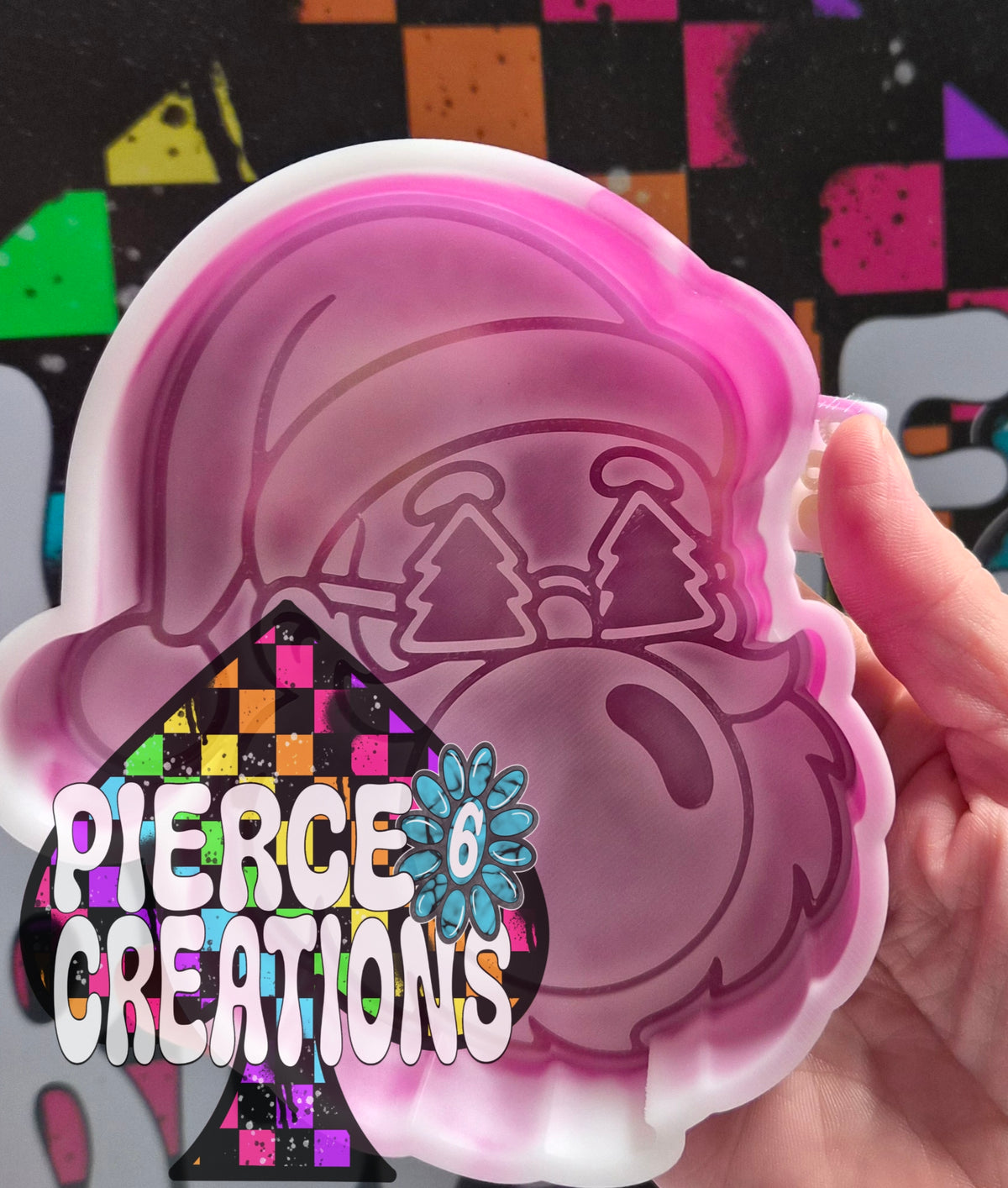 Bubblegum Santa Mold
