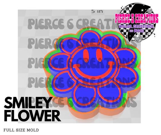 SMILEY FLOWER MOLD