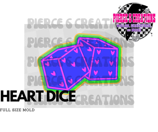 HEART DICE MOLD