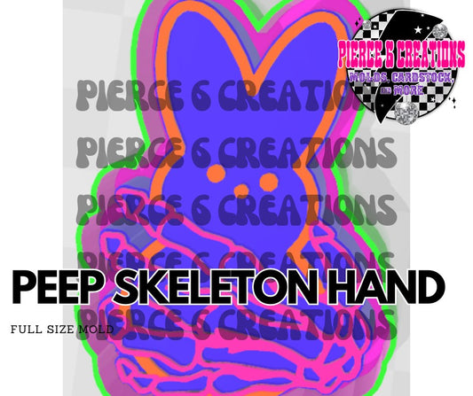 PEEP SKELETON MOLD