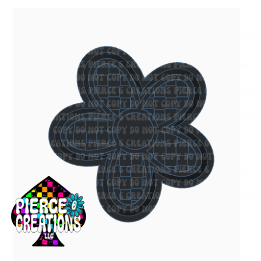 Checkered Daisy Mold