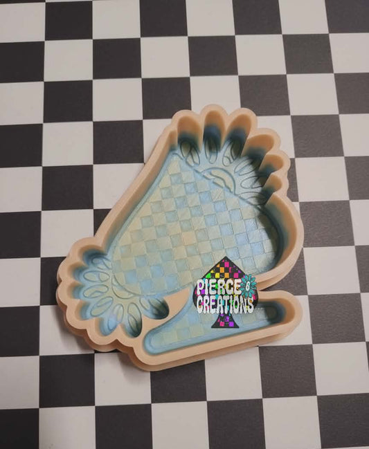 TURQUOISE SPADE MOLD