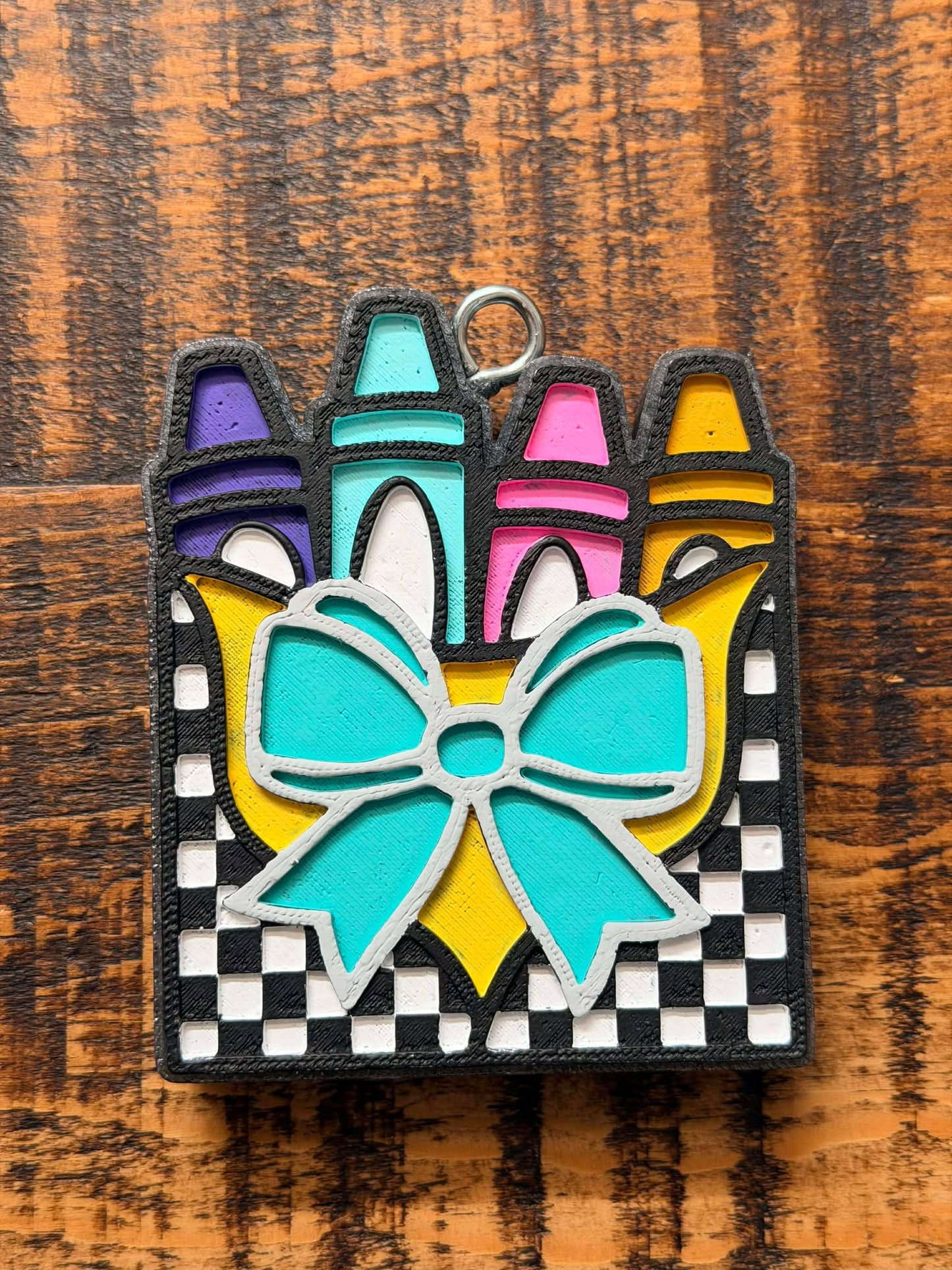 Checkered Crayon Mold