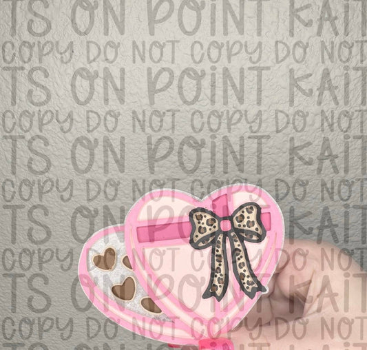 BOX OF CHOCOLATE HEARTS MOLD