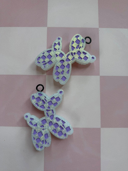 Checkered Balloon Dog Vents