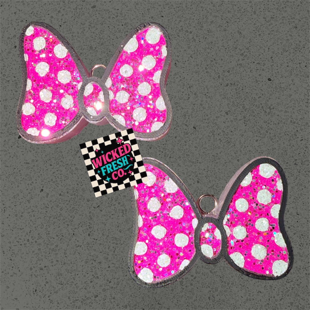 Polka Dot Bow Vents