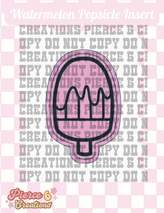 Watermelon Popsicle Insert