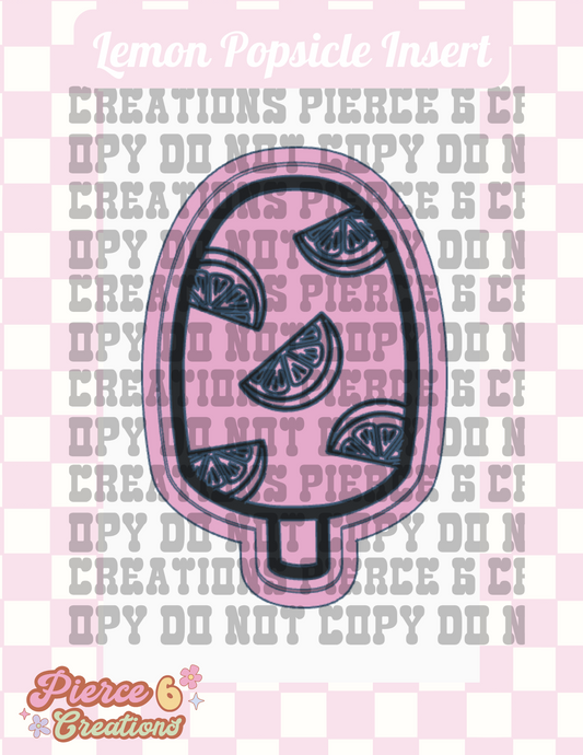 Lemon Popsicle Insert