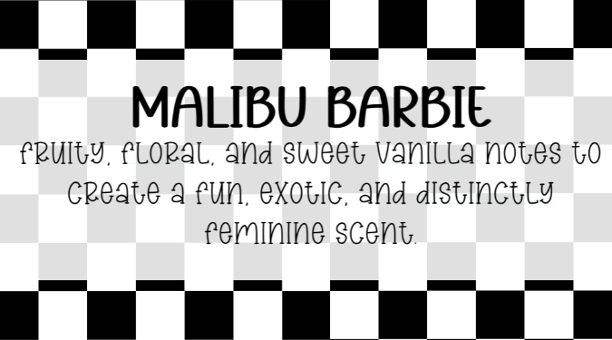 Malibu Barbie Scented Aroma Beads