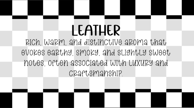 Leather Scented Aroma Beads