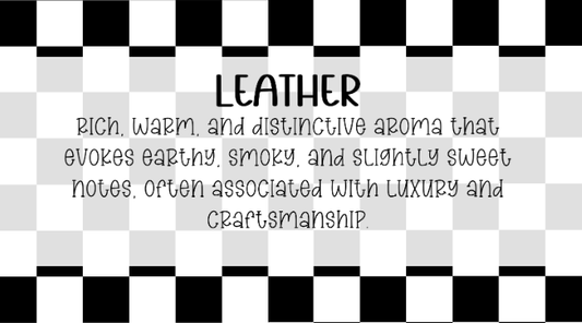 Leather Scented Aroma Beads