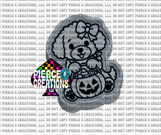 Trick or Treat Puppy Mold