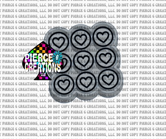 Heart Multi-Cavity Mold
