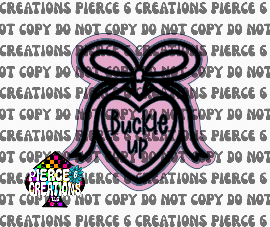 Buckle Up Locket Insert