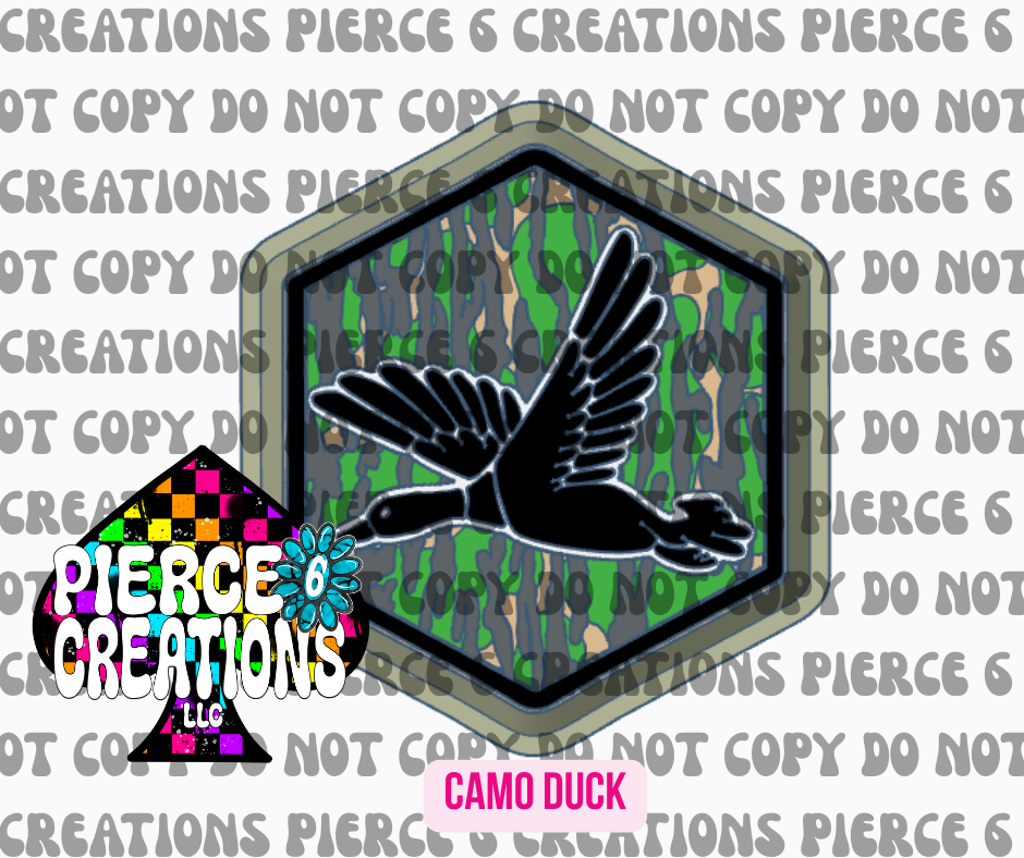 CAMO DUCK MOLD