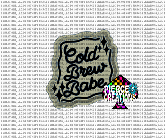 Cold Brew Babe Mold