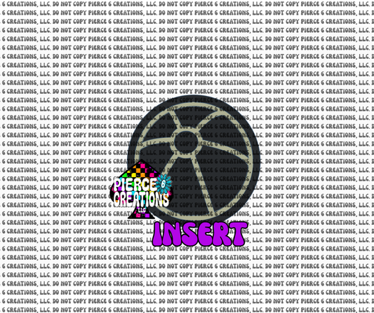 Beach Ball Circle Insert