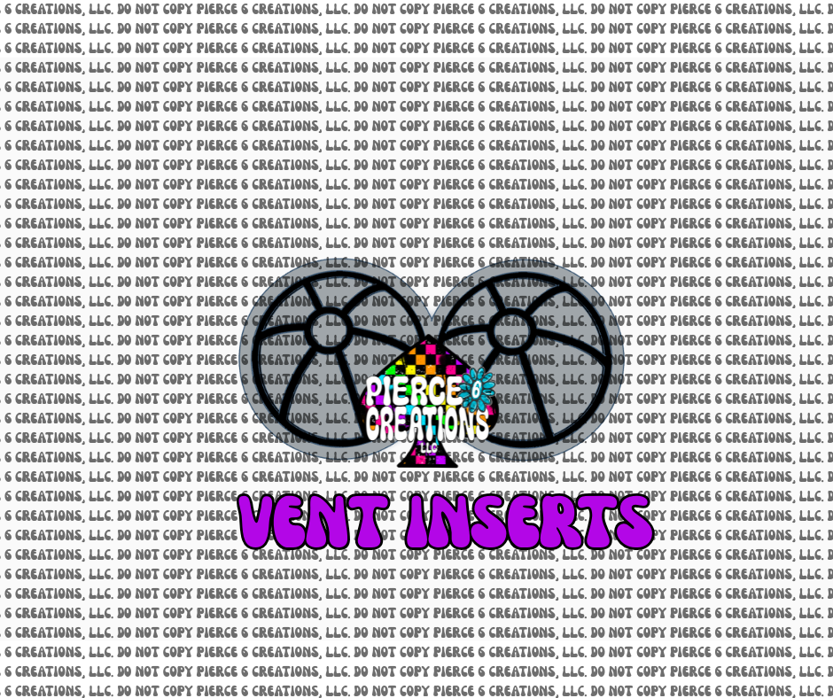 Beach Ball Circle Vent Inserts