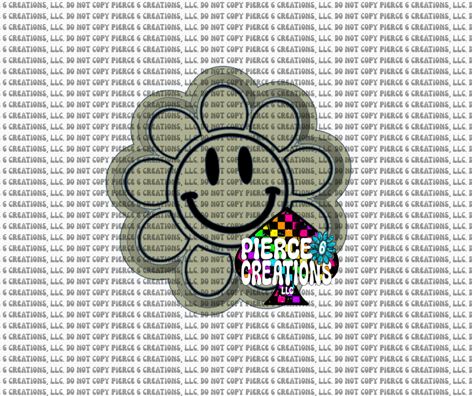 SMILEY FLOWER MOLD