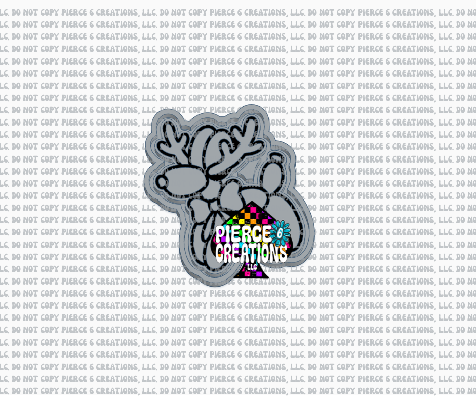 Balloon Reindeer Mold