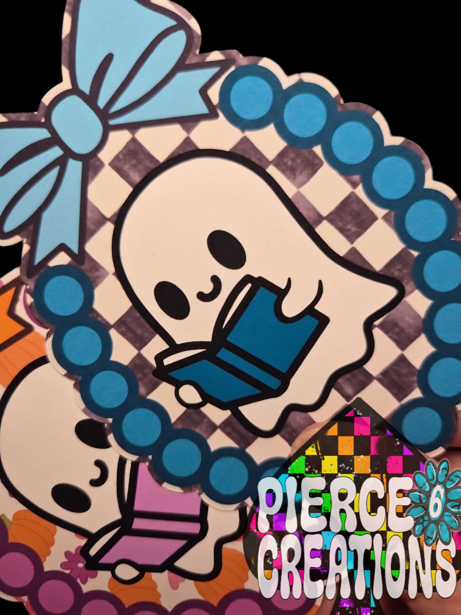 Reading Ghost Frame Cardstock