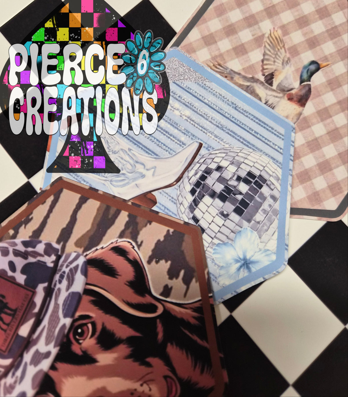 CAMO SHAPE CARDSTOCK