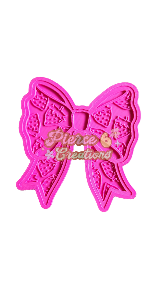 Strawberry Bow Insert